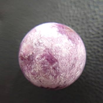 【天然石】ピンクチャロアイト スフィア　超レア❗️ Amazon.co.jp: ピンクチャロアイト スフィア 30mm : 文房具